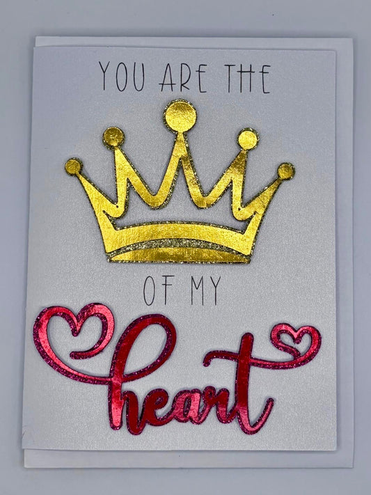 Queen of My Heart 3D Card
