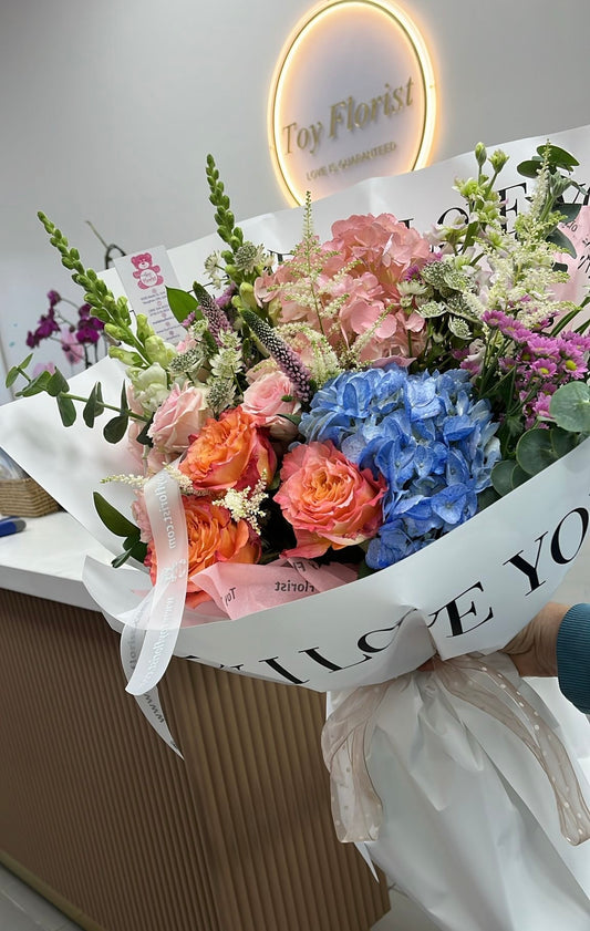 I love you bouquet Mothers Day flowers