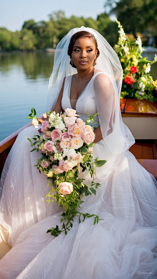 Cascade Bridal Bouquet