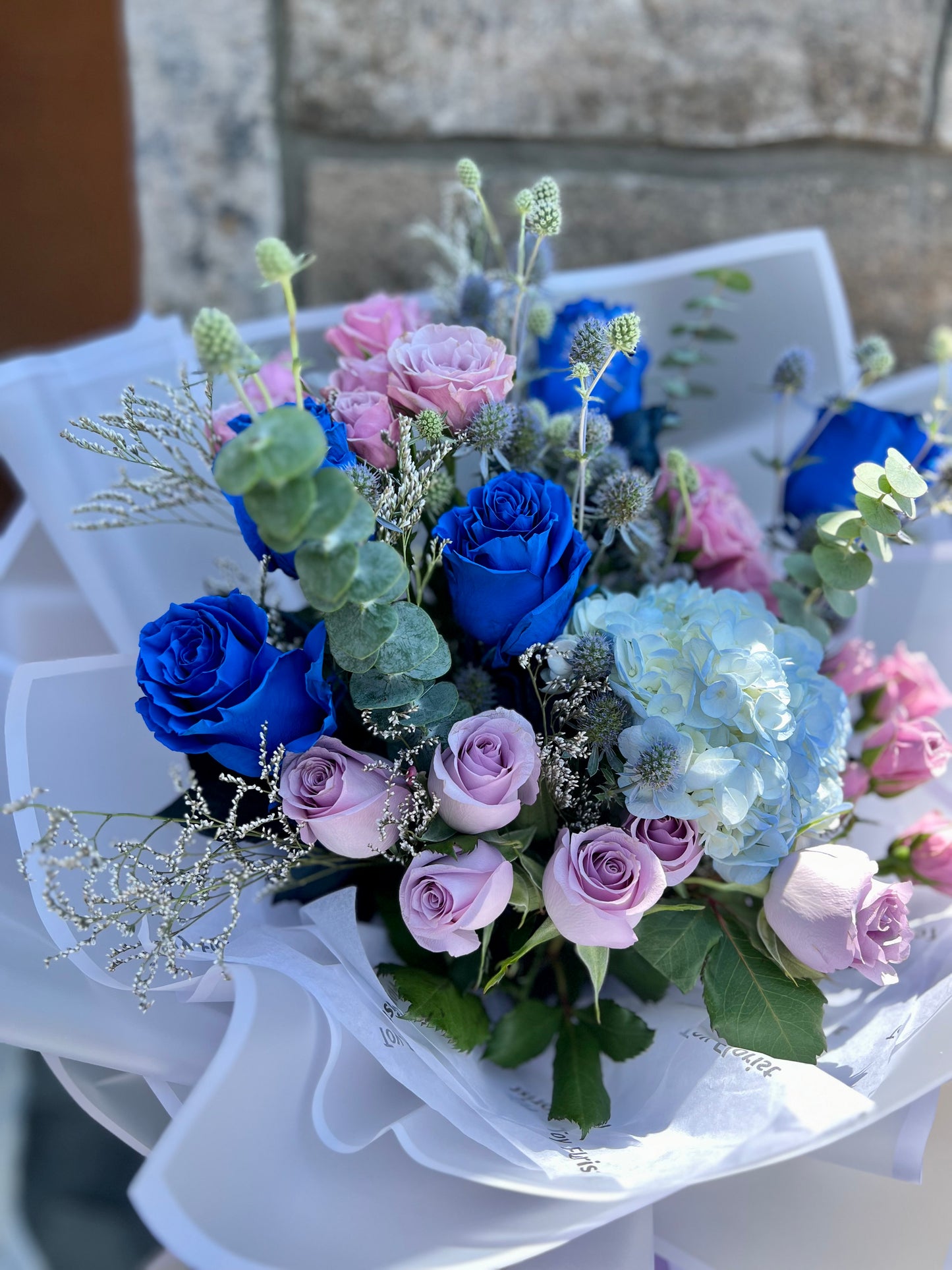 Florist Kleinberg blue flowers