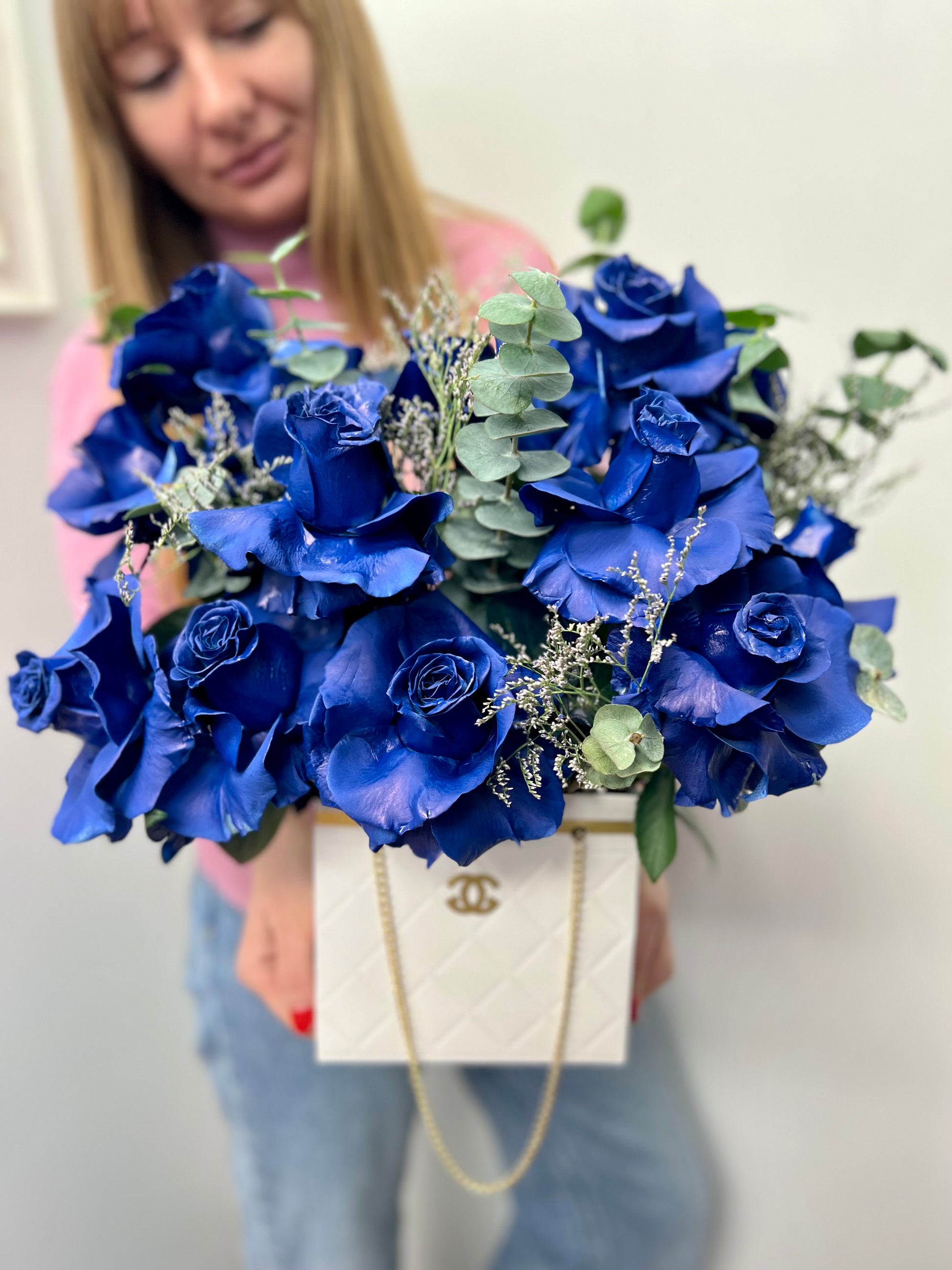 Romantic Blue Blossom Chic