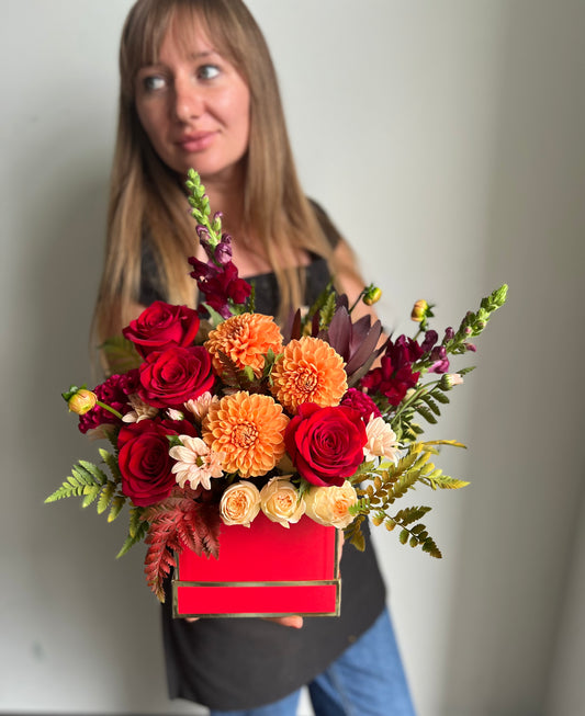 Fall in Love Flower Arrangement