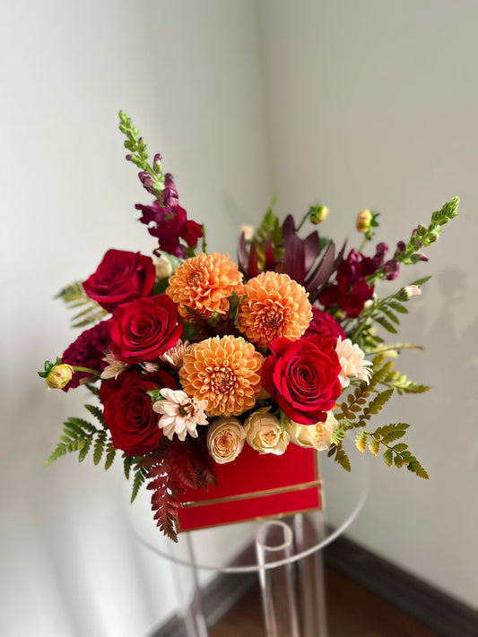 Fall in Love Flower Arrangement