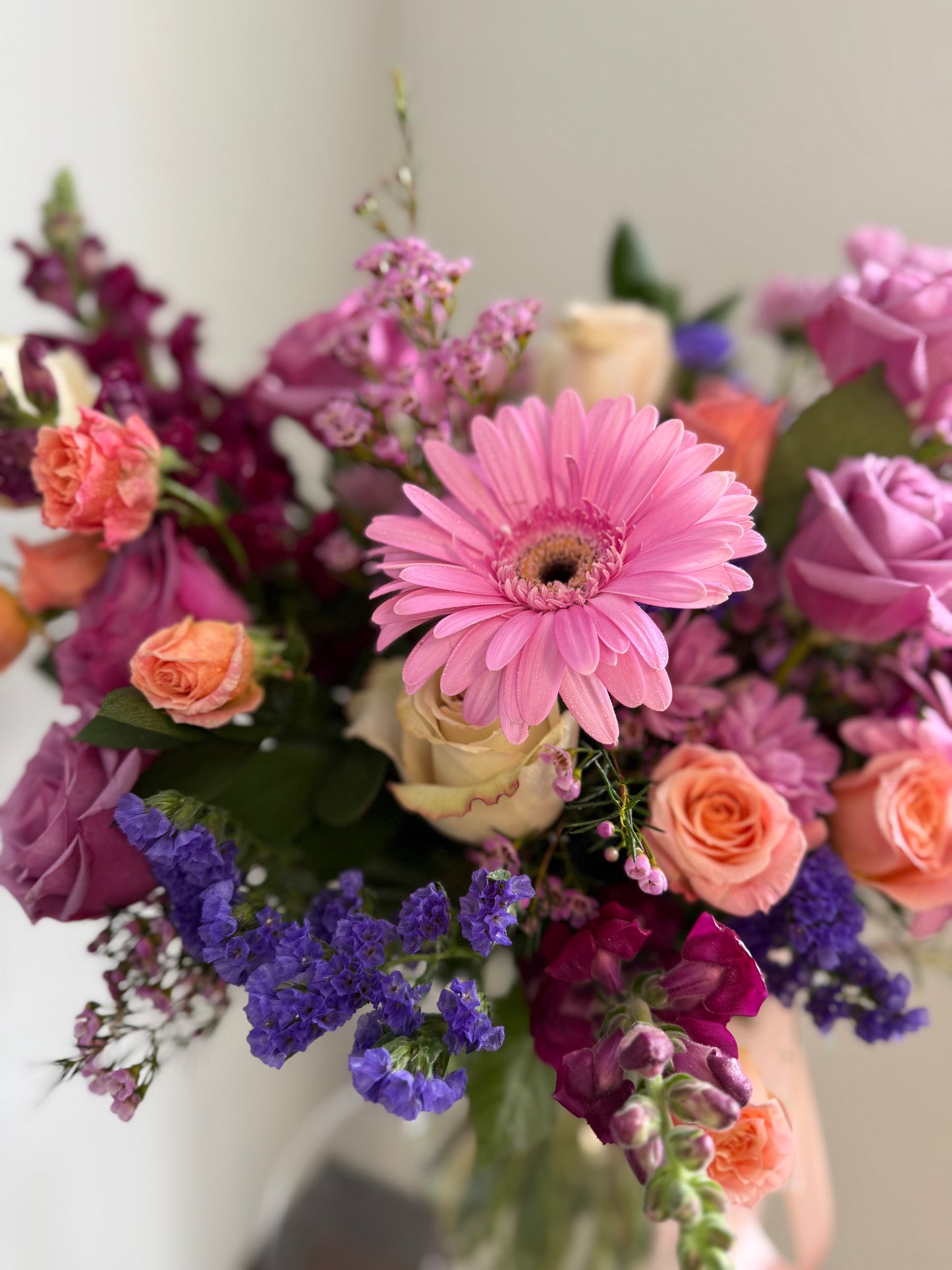 Blushing Twilight Vase Arrangement