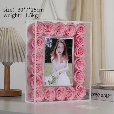 Forever Rose Photo Frame