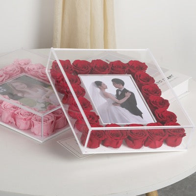 Forever Rose Photo Frame