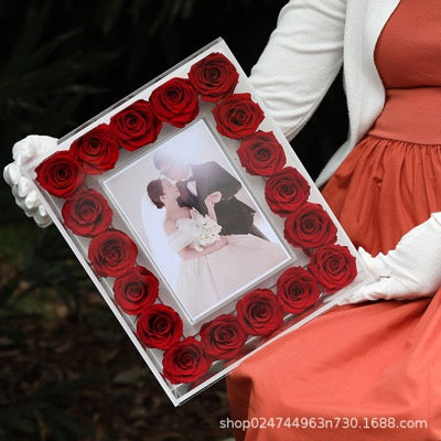 Forever Rose Photo Frame