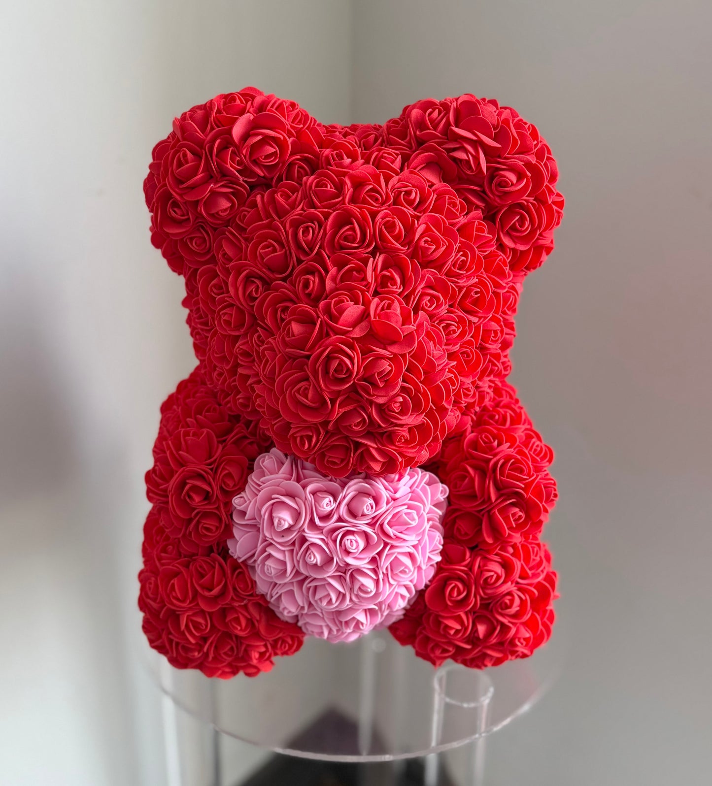 Rose bear red valentine toy florist Toronto Vaughan