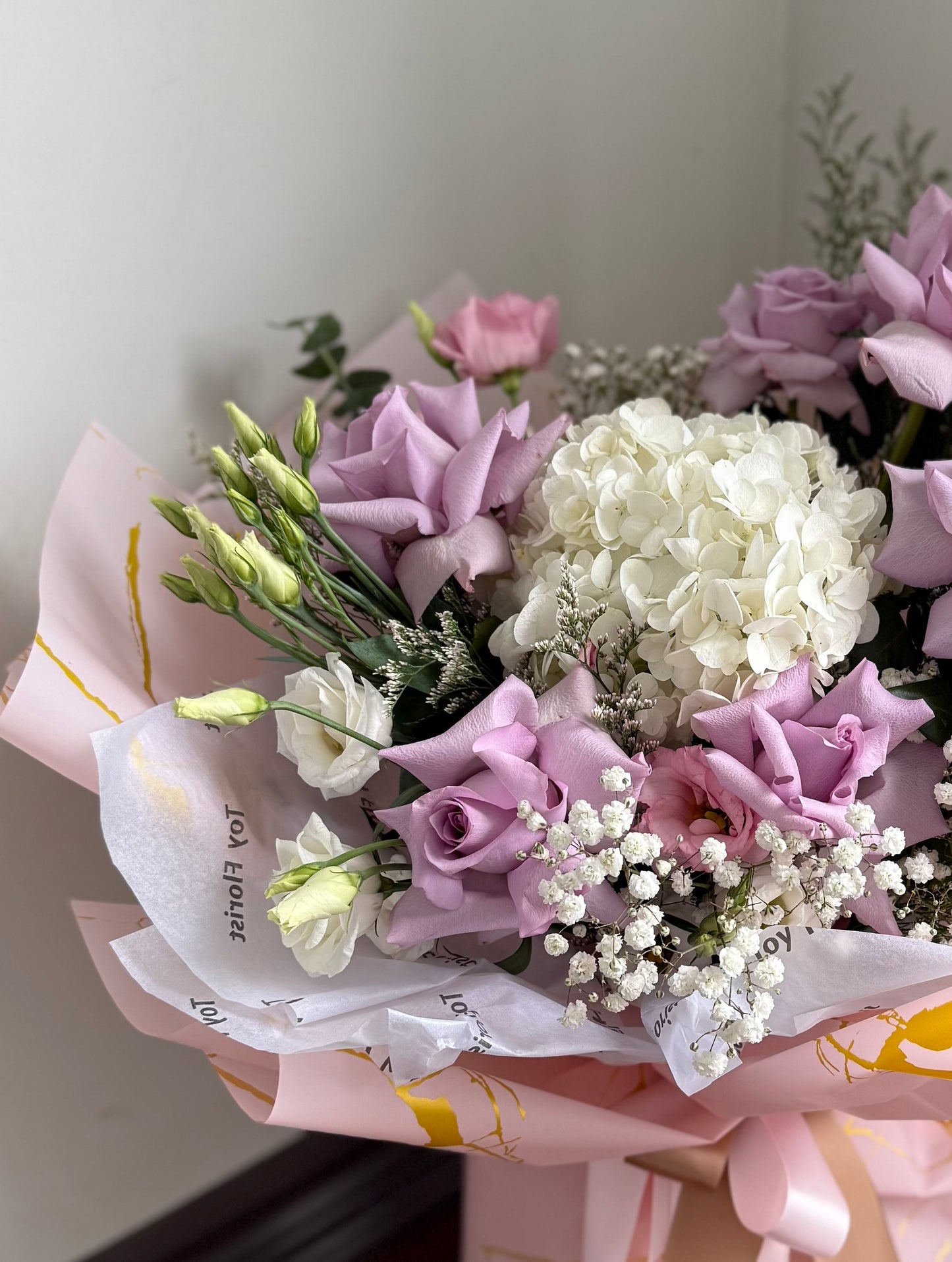 White & Purple Bouquet