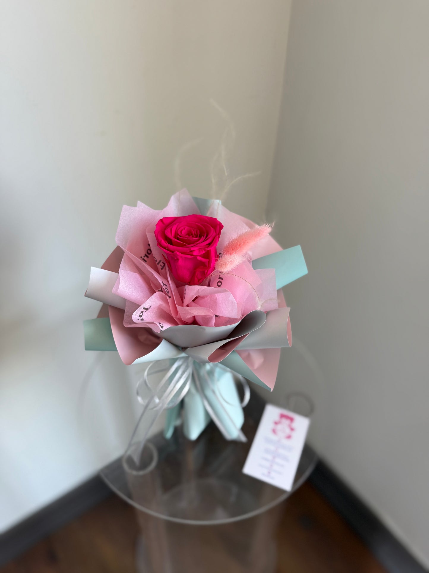 Forever Hot Pink Rose