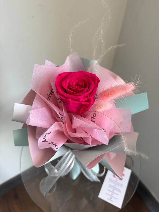 Forever Hot Pink Rose