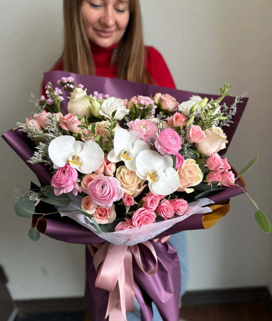 Velvet Orchid Bouquet