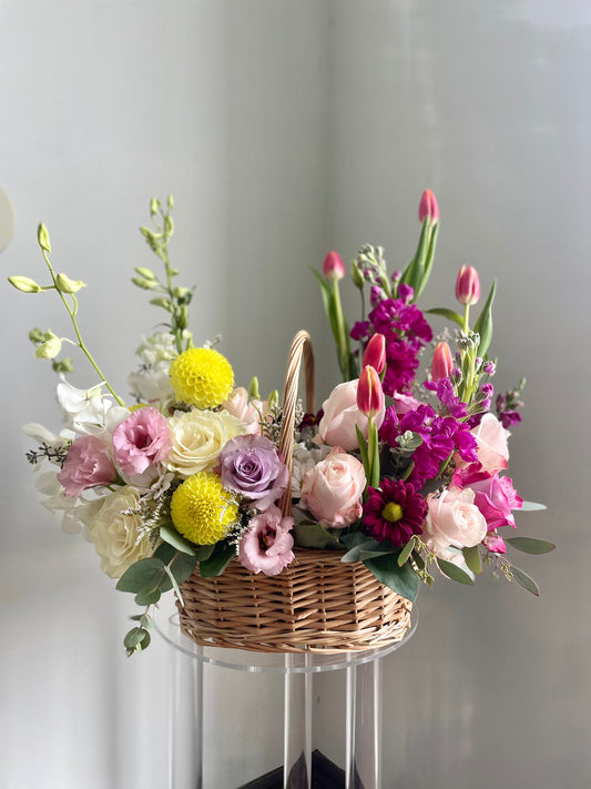 Spring Harmony Basket - Toy Florist