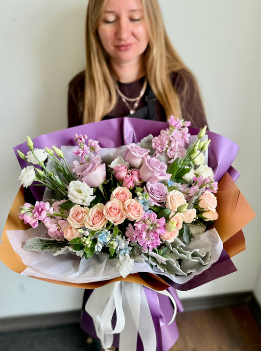 Violet Sunset Bouquet