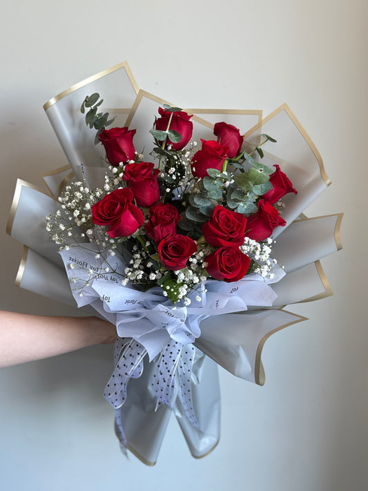 Dozen red rose Toronto Flower shop