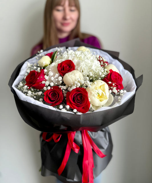 Peony bouquets Toronto Florist Vaughan Flower Shop