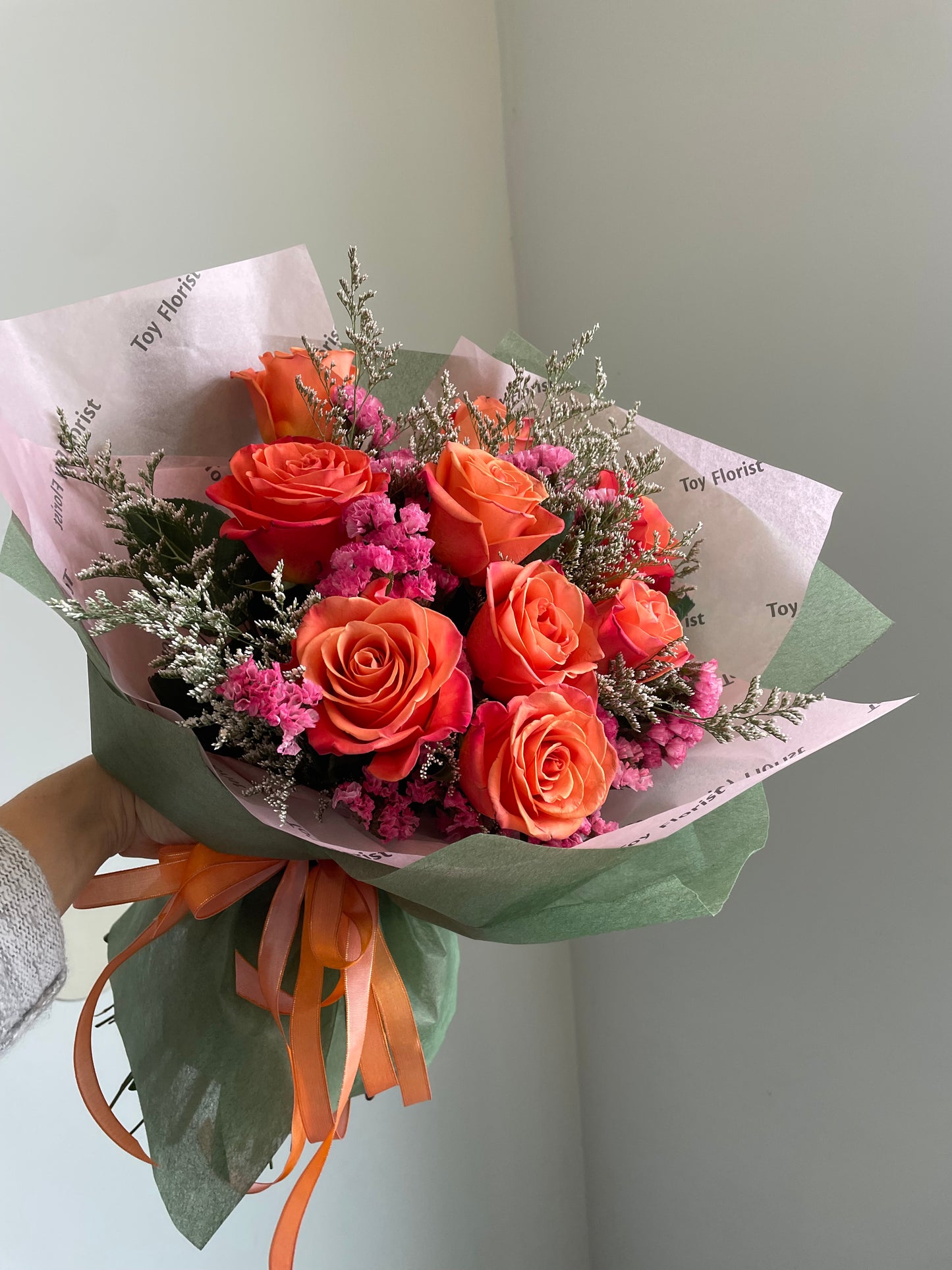 Orange Crush (12 Stem Roses)