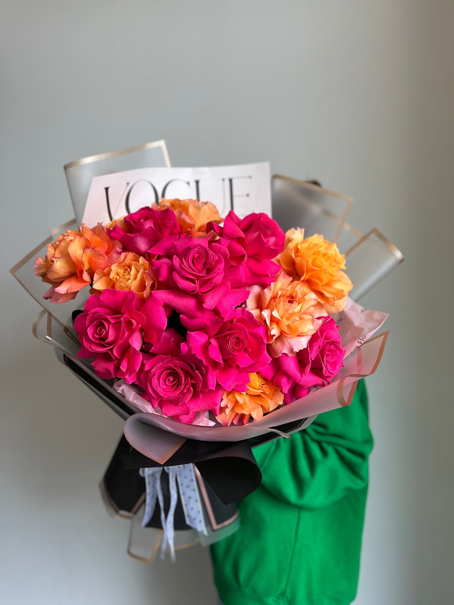 Tropical Sunshine One Dozen Roses