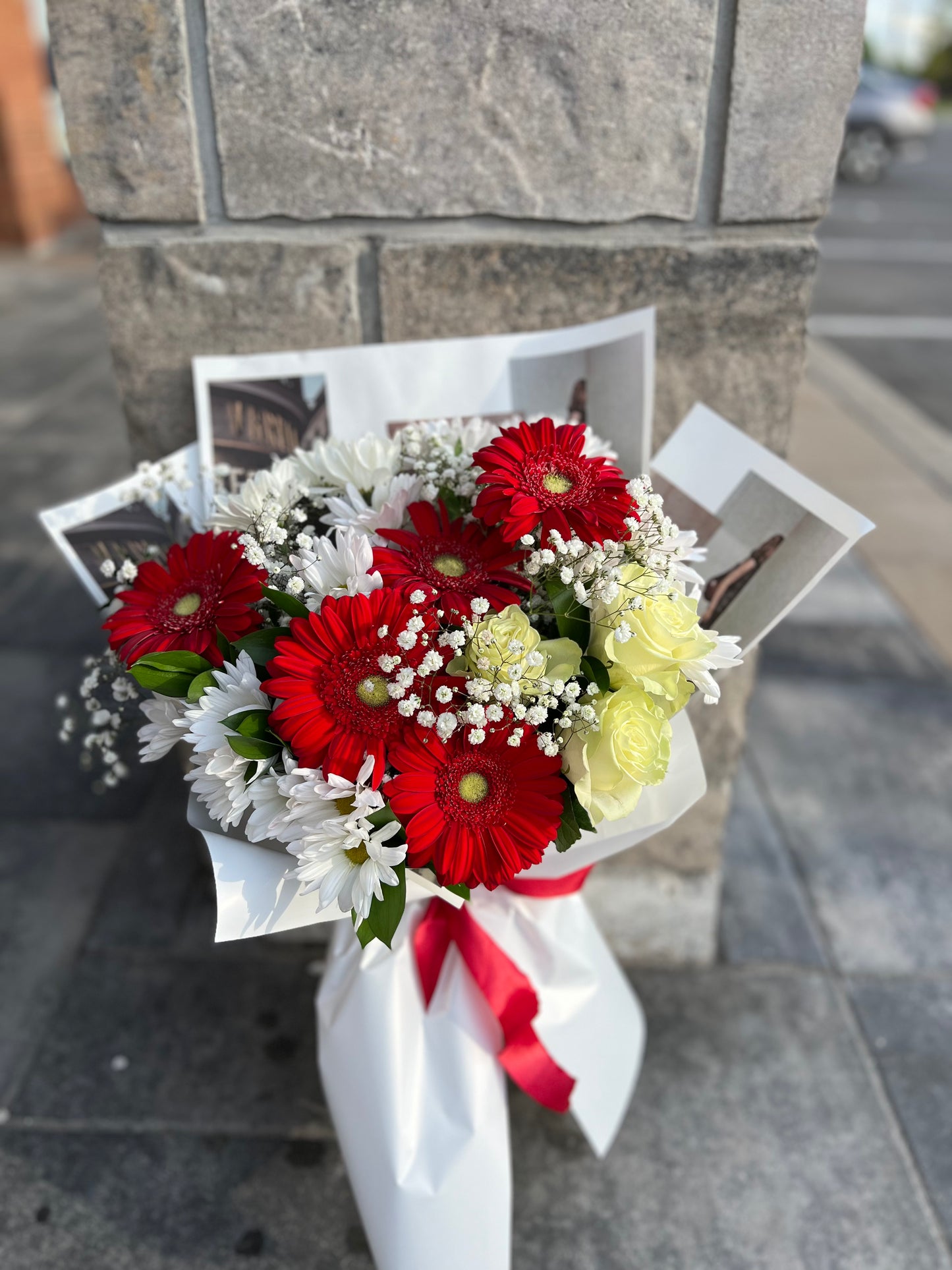 Red & White Delight Bouquet