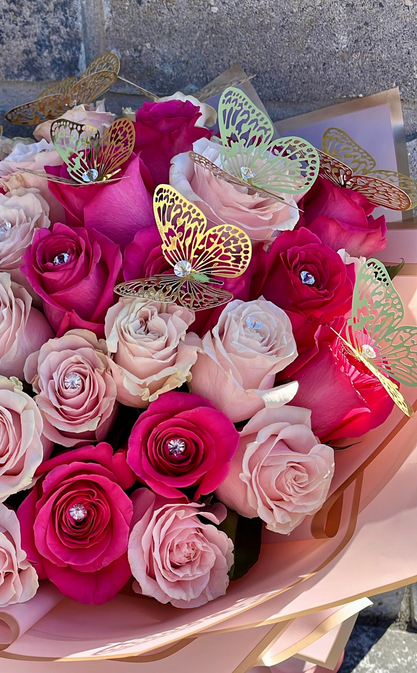 Roses and Diamonds Bouquet
