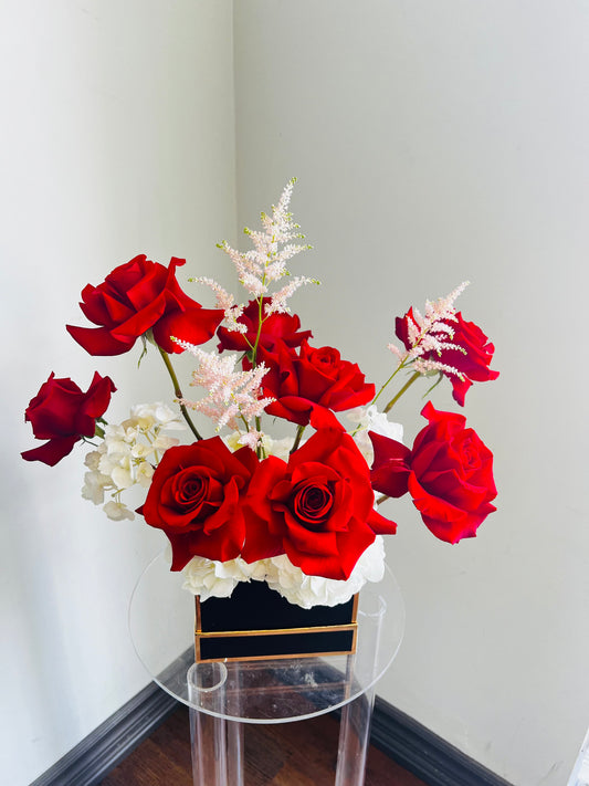 red rose box vaughan flower shop toy florist