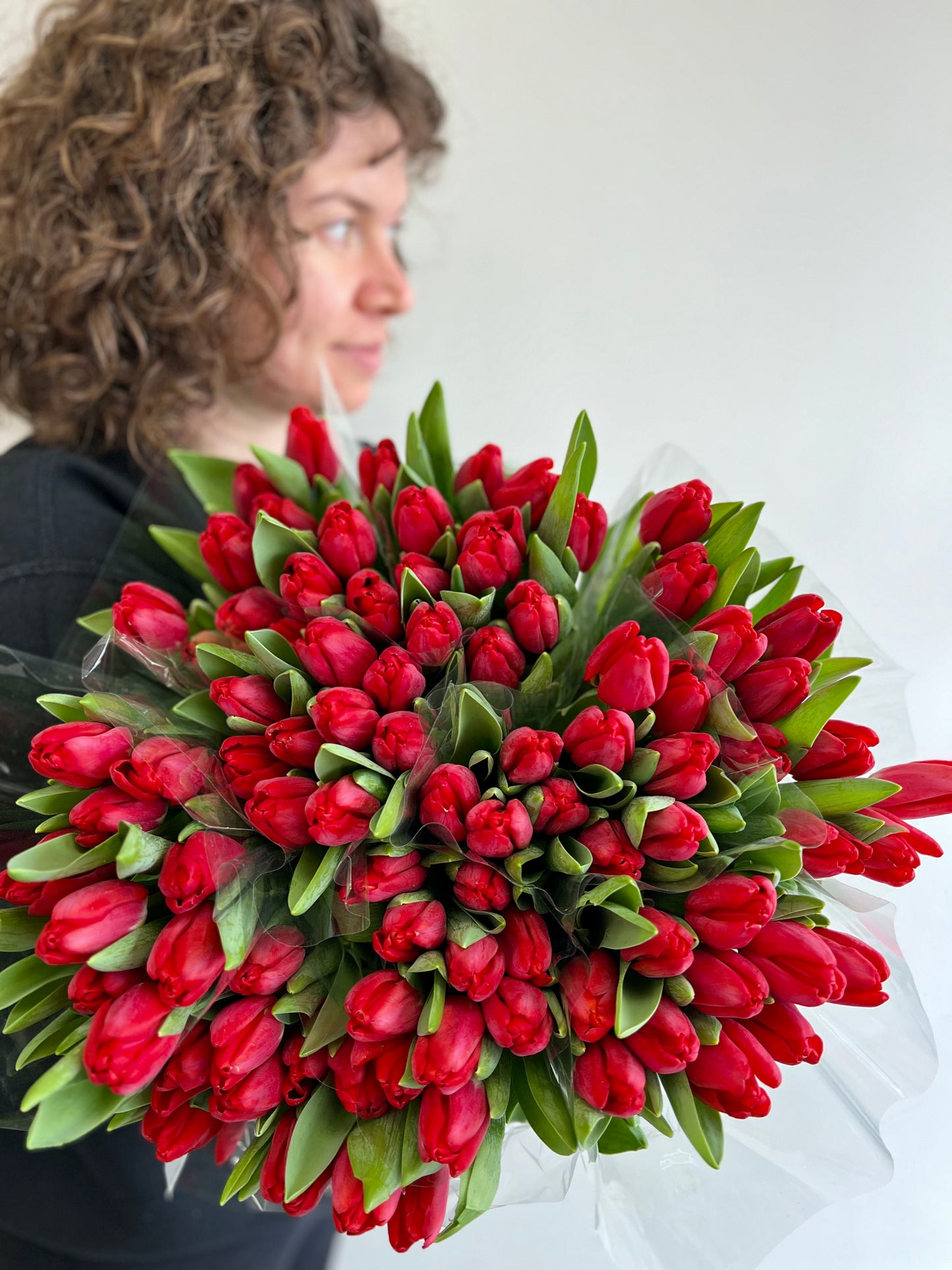 red tulip florist Vaughan flower shop