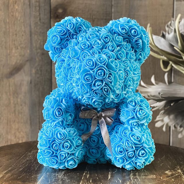 Rose Bear flower teddy bear - Toy Florist