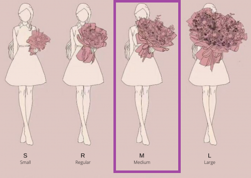 Royal Lavender Love Bouquet - Toy Florist