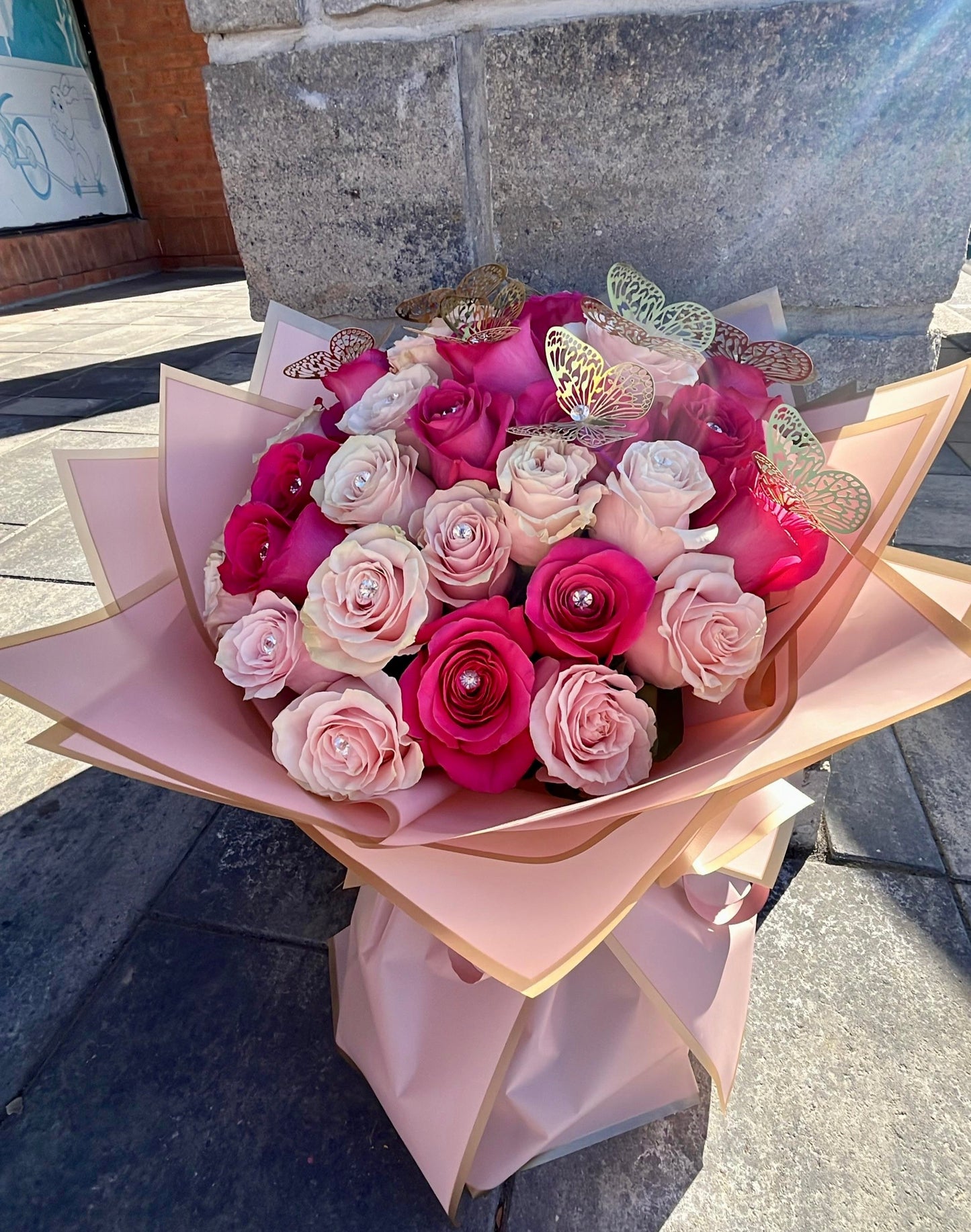 Roses and Diamonds Bouquet