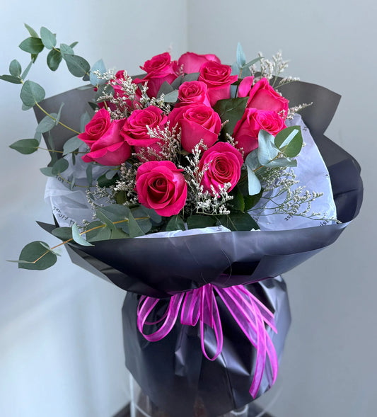 Hot Pink Roses
