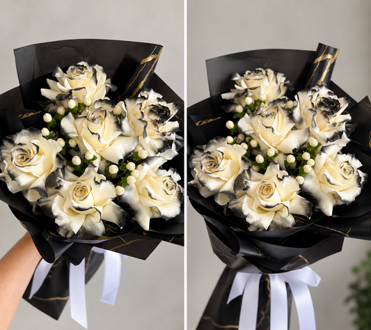Midnight Edge Roses