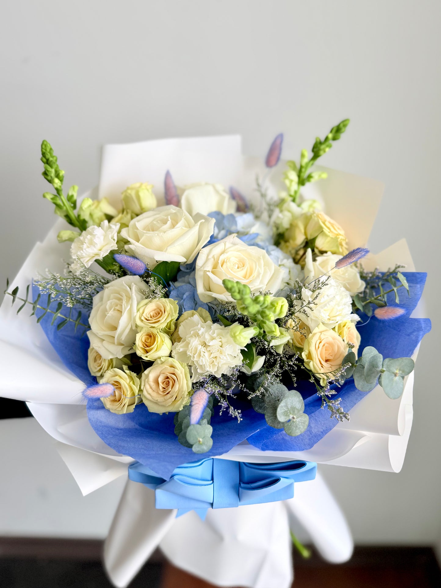 Baby Blue Bliss Bouquet