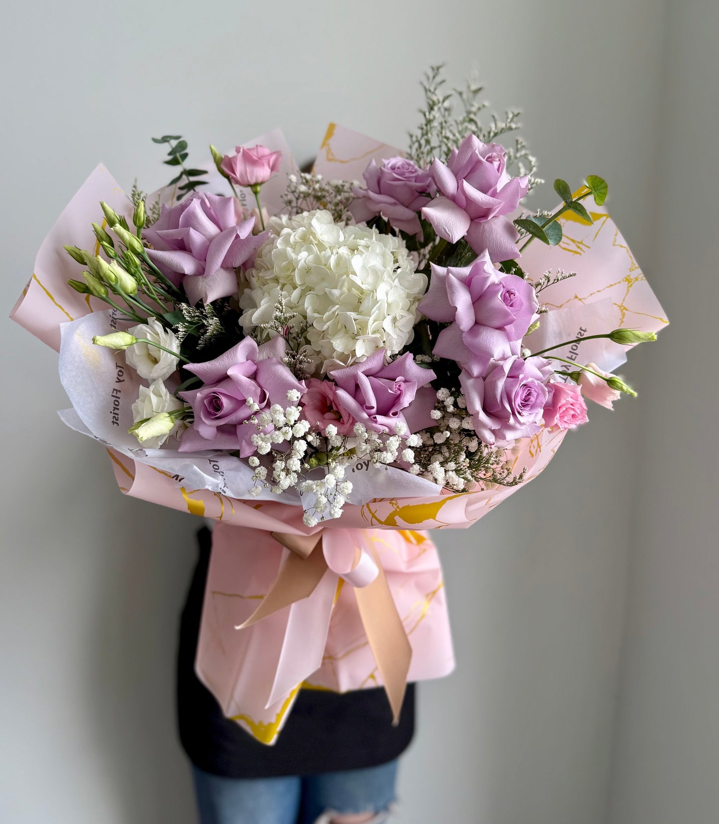White & Purple Bouquet