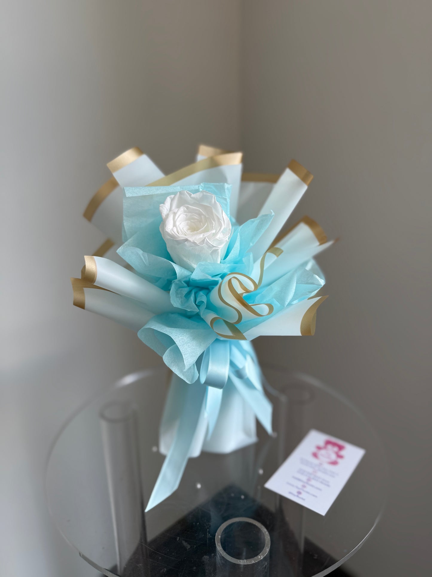 Forever White Rose
