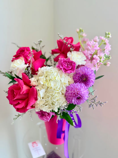 Colour Burst Flower Cone