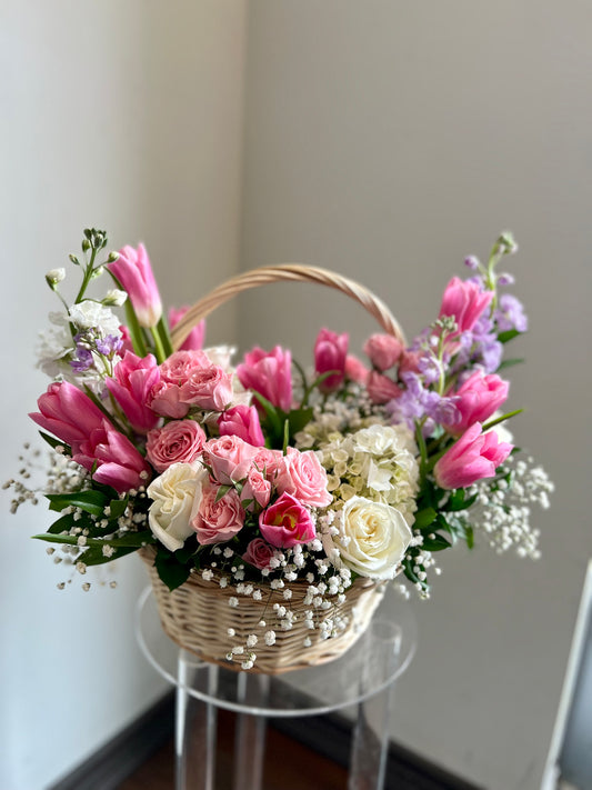 Blooming Bliss Basket - Toy Florist