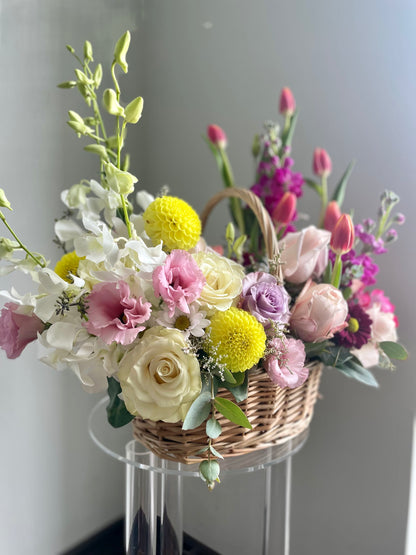 Spring Harmony Basket - Toy Florist