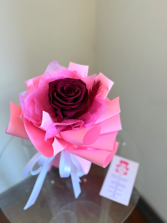 Forever Red Single Rose