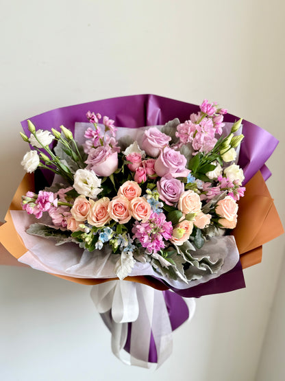 Violet Sunset Bouquet