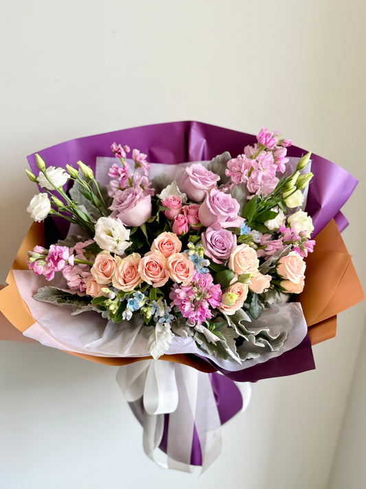 Violet Sunset Bouquet