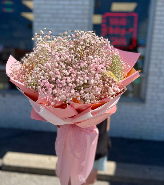 Pink Cloud Cherry Blossom Bouquet