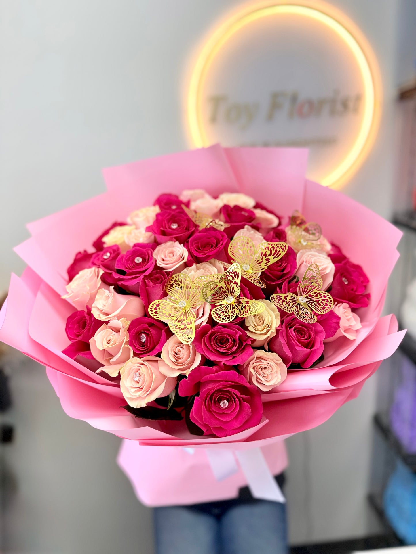 Roses and Diamonds Bouquet