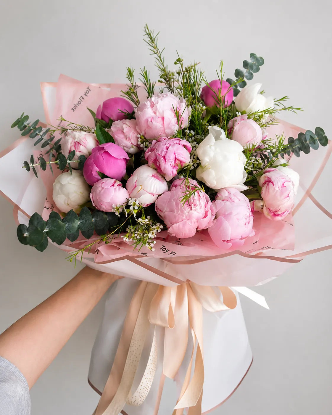Peony Bouquet Toy Florist