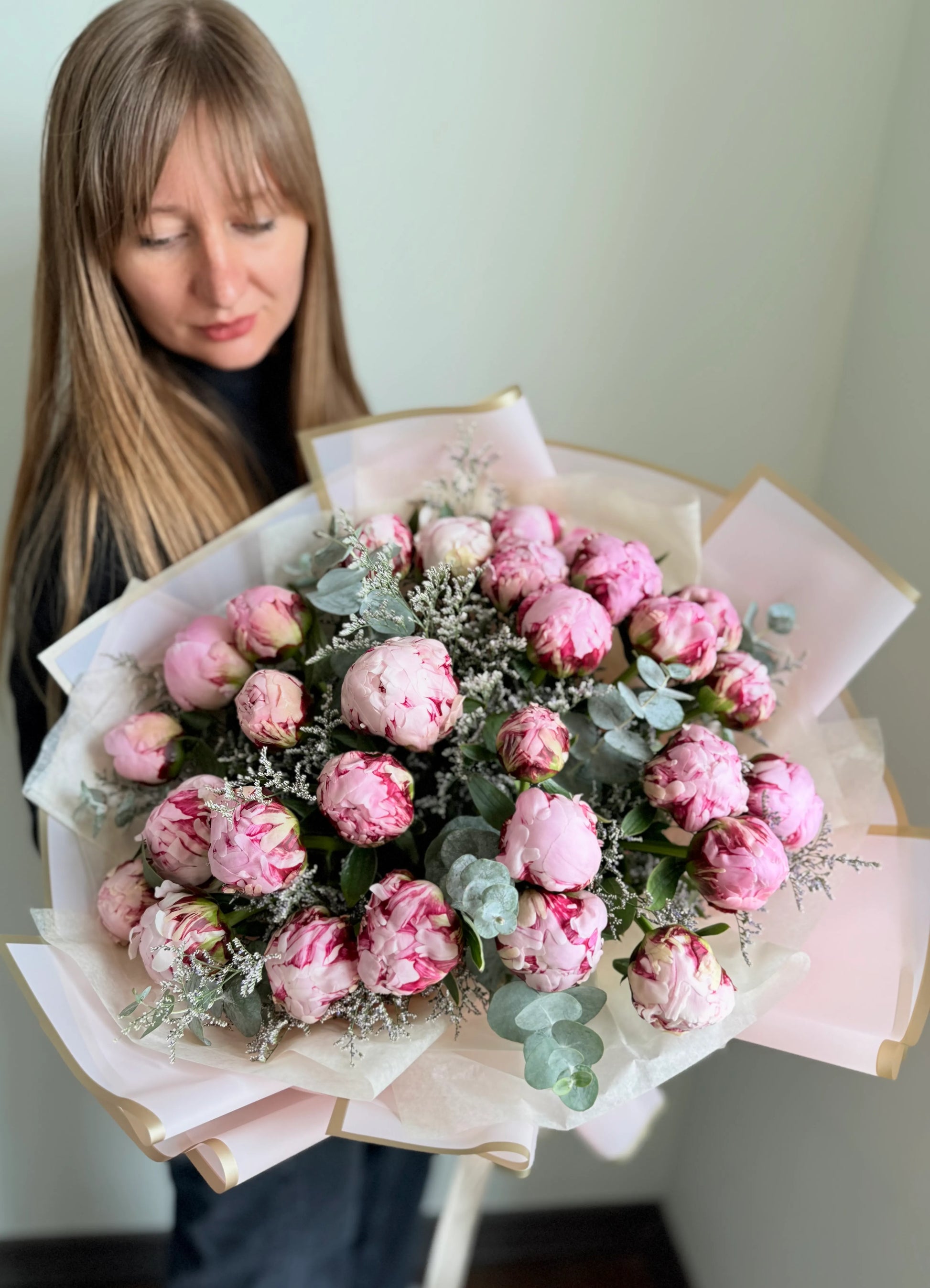 Soft Elegance Peony Bouquet