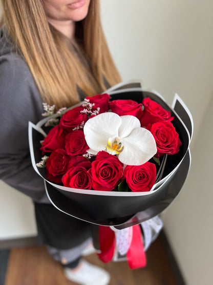 Orchid Flower Rose - Toy Florist Markham