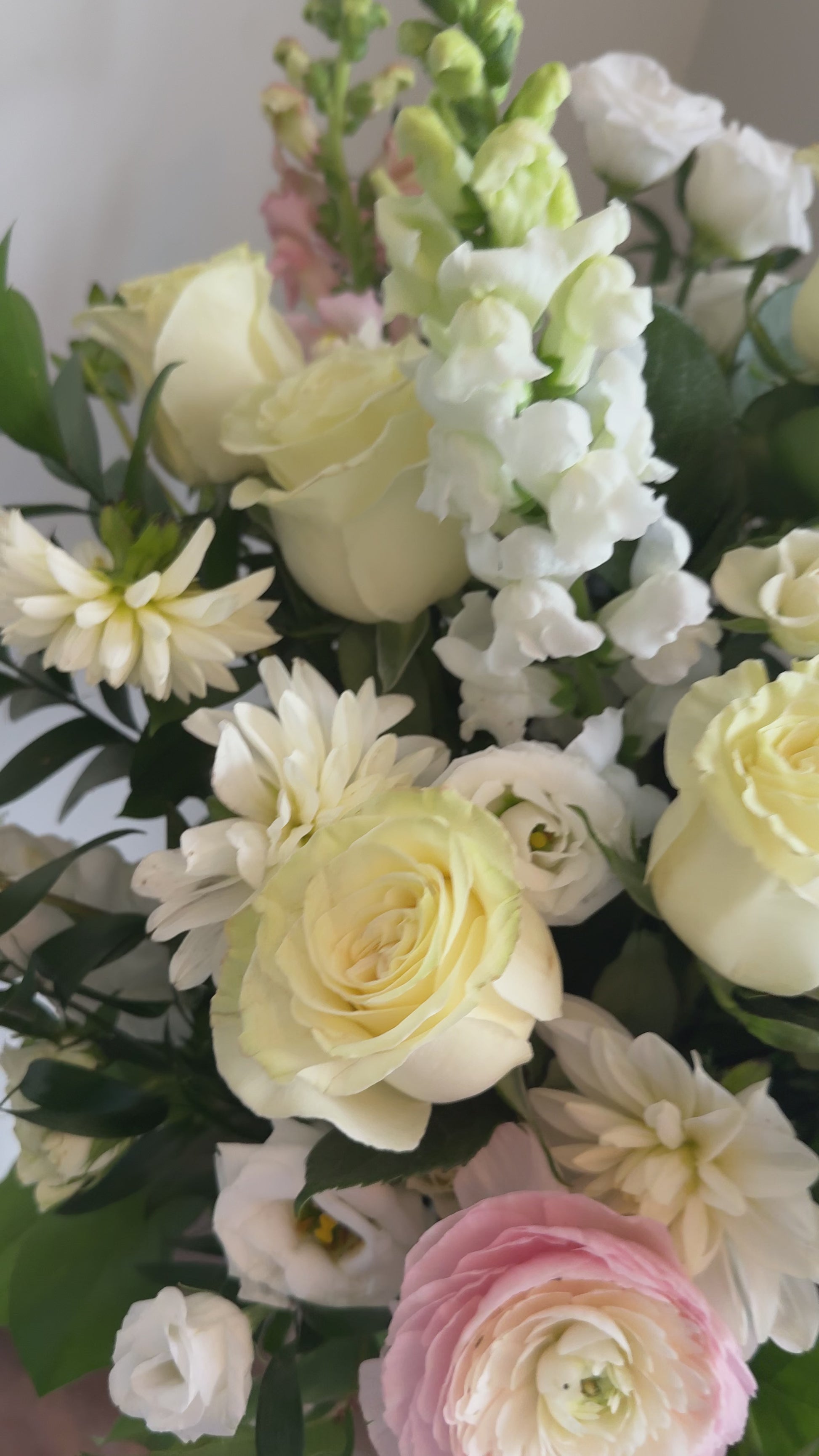 white flowers