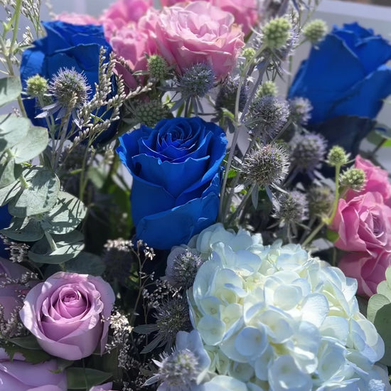 Florist Kleinberg blue flowers