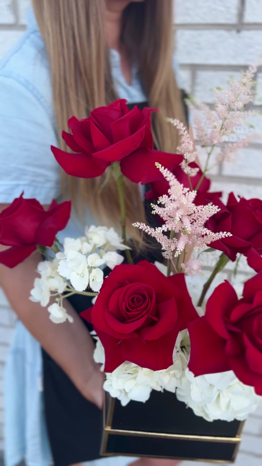 red rose box vaughan flower shop toy florist