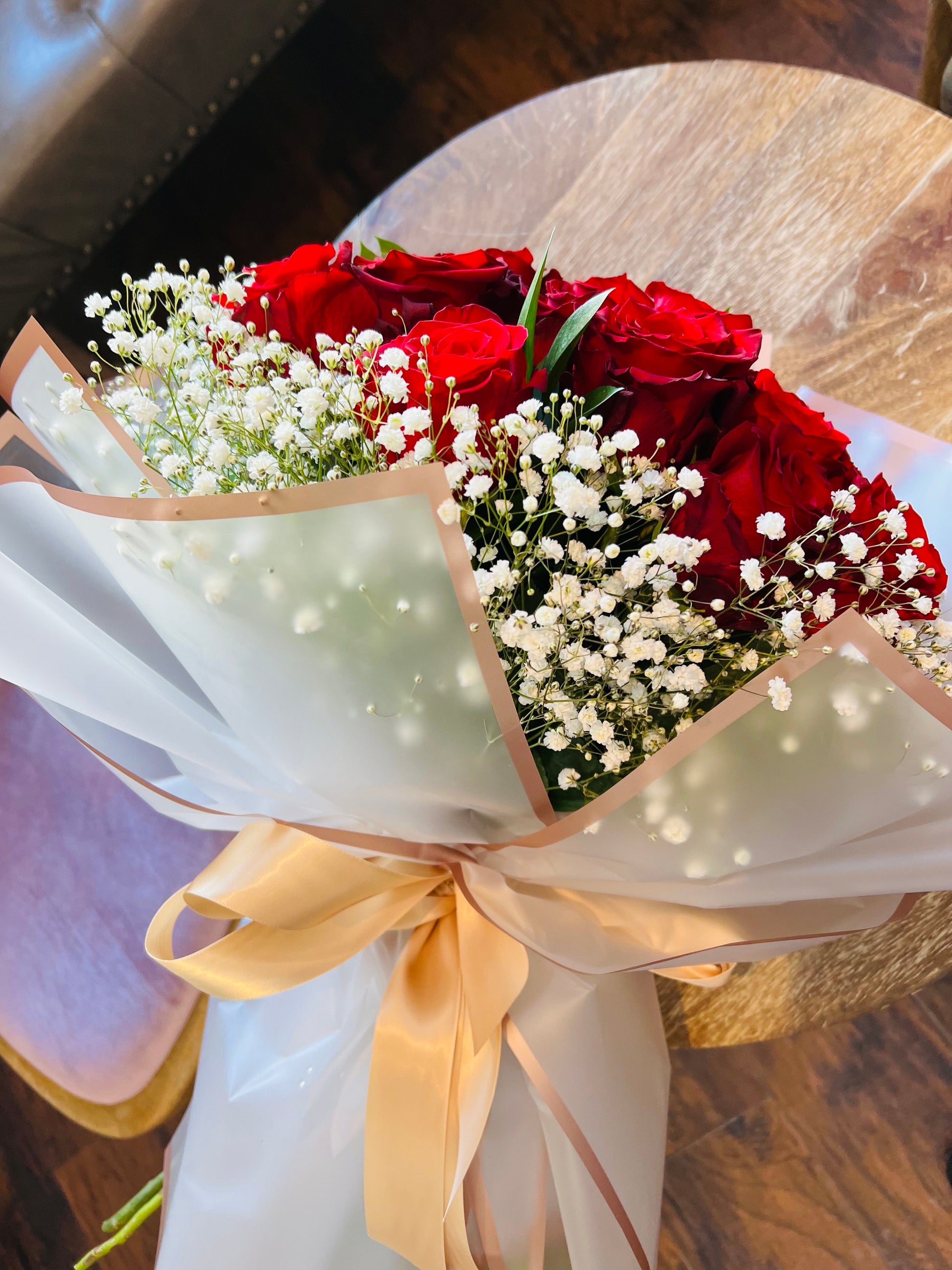 Red Roses | Baby's Breath Flower and Rose | Toy Florist Concord Red Roses | Baby's Breath Flower and Rose | Toy Florist Concord