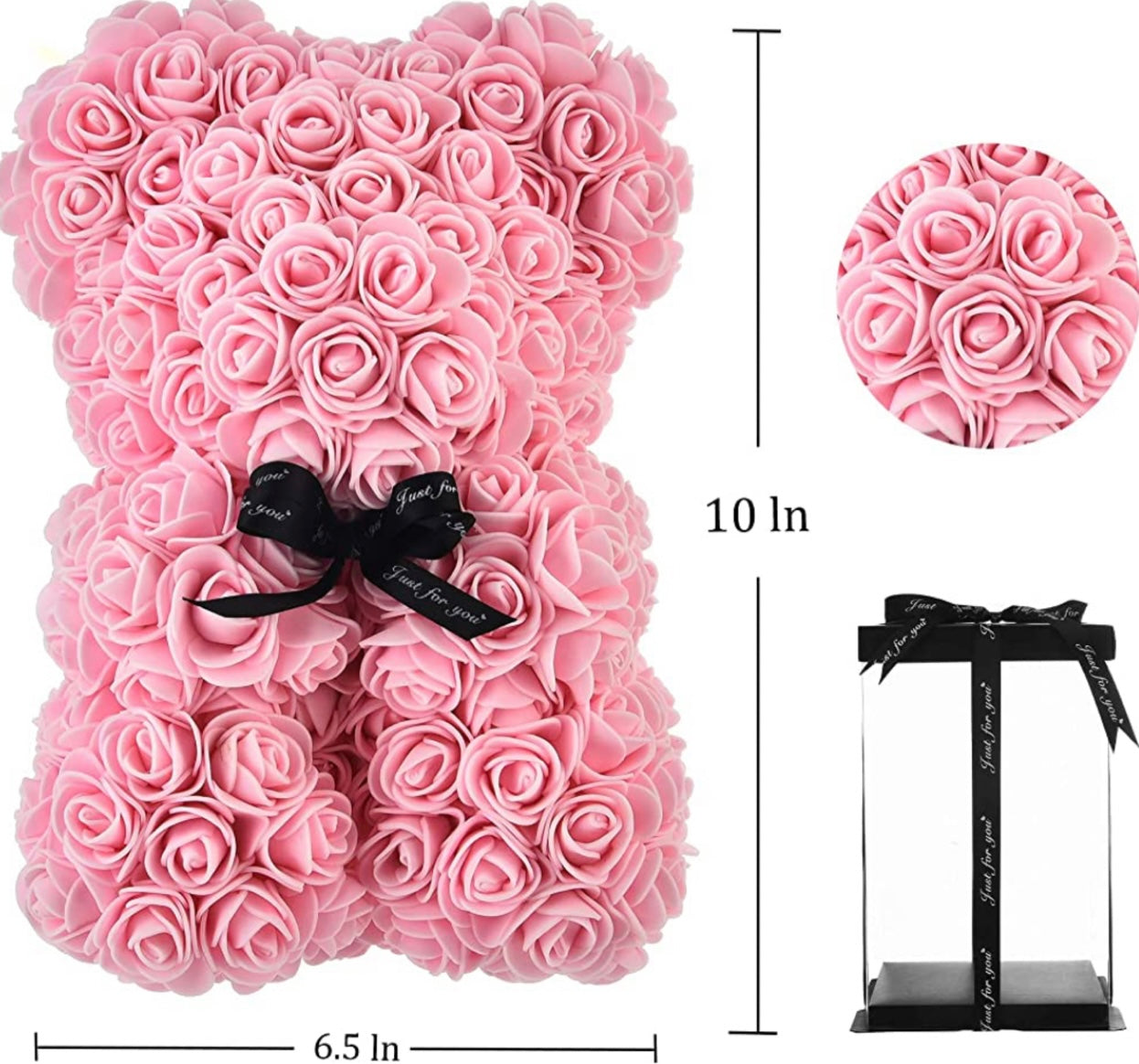 Rose Bear Mini - Toy Florist